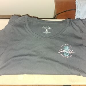 Salt Life Gray Graphic T-Shirt